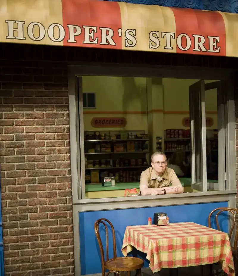 Russell Shilling at Hooper's Store