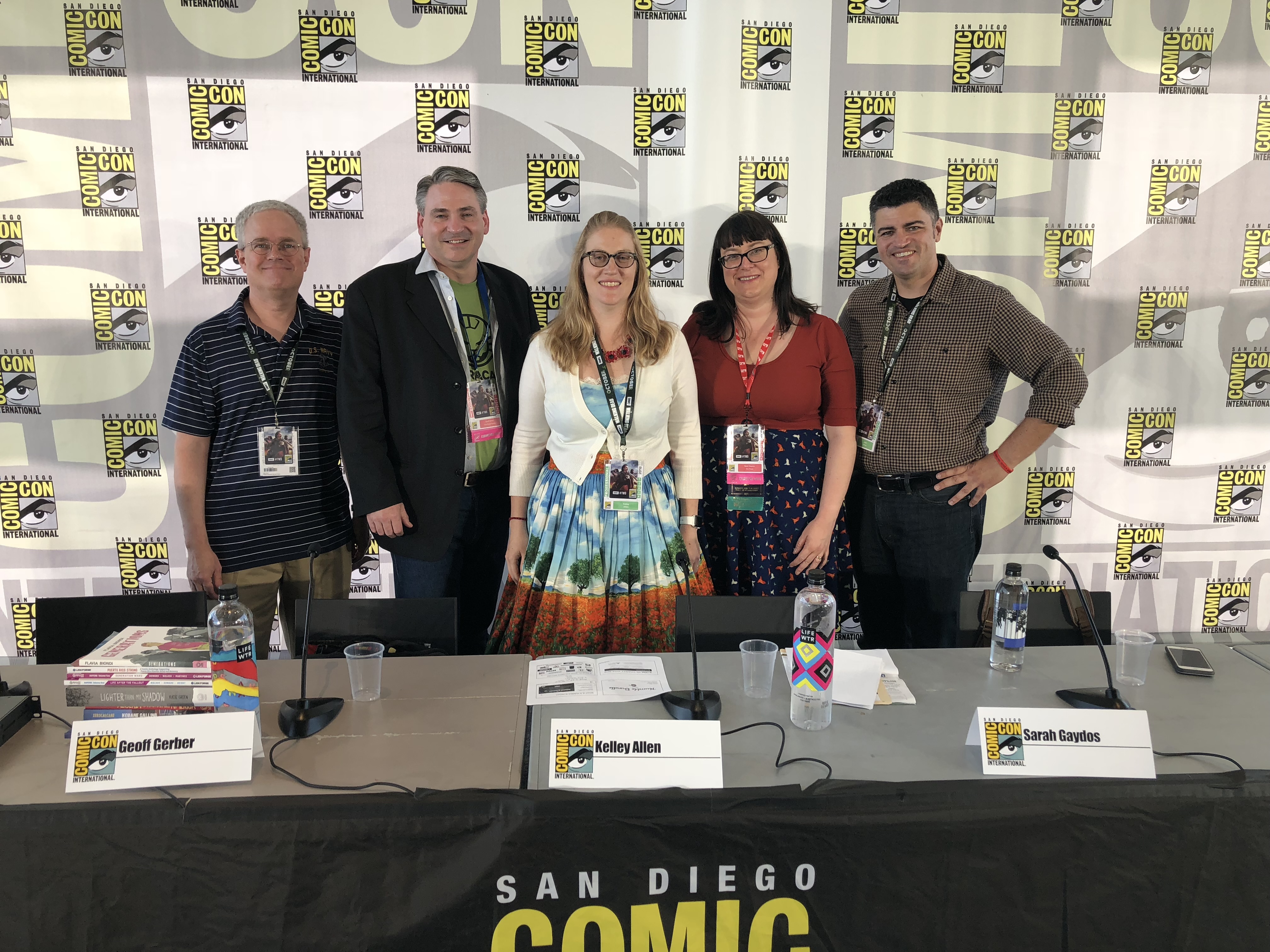 STEM education panel on using comics for learning at San Diego Comic-Con.